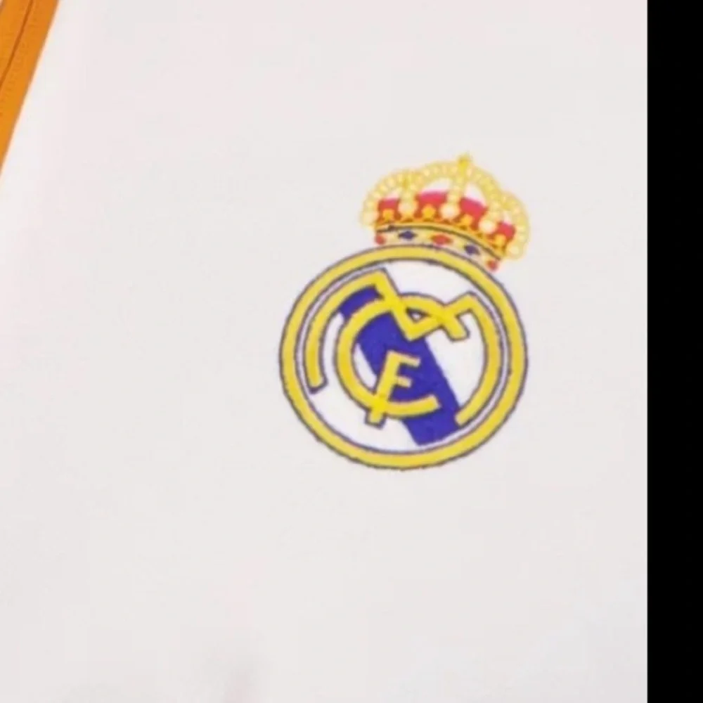 Adidas White and Blue Real Madrid Bomber Jacket NWT